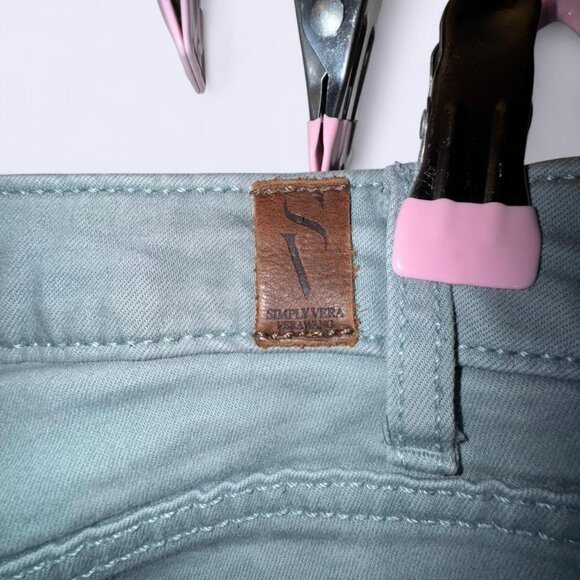 Simply Vera Vera Wang Mid Rise Capri Size 10 - Picture 5 of 8